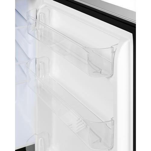 Summit All-Refrigerators 20" 3.53 cu. ft. Custom Panel Built-In Undercounter Compact Refrigerator Summit All-Refrigerators 20" 3.53 cu. ft. Custom Panel Built-In Undercounter Compact Refrigerator