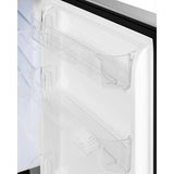 Summit All-Refrigerators 20" 3.53 cu. ft. Custom Panel Built-In Undercounter Compact Refrigerator Summit All-Refrigerators 20" 3.53 cu. ft. Custom Panel Built-In Undercounter Compact Refrigerator