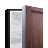 Summit All-Refrigerators 20" 3.53 cu. ft. Custom Panel Built-In Undercounter Compact Refrigerator Summit All-Refrigerators 20" 3.53 cu. ft. Custom Panel Built-In Undercounter Compact Refrigerator