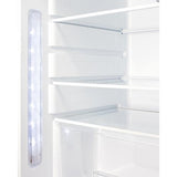 Summit All-Refrigerators 20" 3.53 cu. ft. Custom Panel Built-In Undercounter Compact Refrigerator Summit All-Refrigerators 20" 3.53 cu. ft. Custom Panel Built-In Undercounter Compact Refrigerator