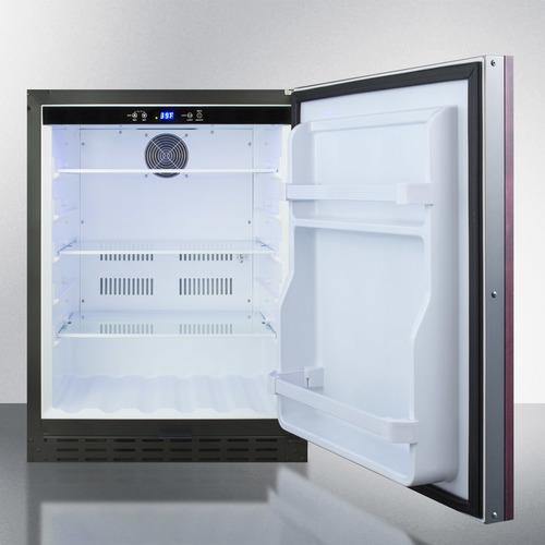 Summit All-Refrigerators 24" 4.2 cu.ft. Custom Panel Built-In Undercounter Compact Refrigerator - ADA Compliant Summit All-Refrigerators 24" 4.2 cu.ft. Custom Panel Built-In Undercounter Compact Refrigerator - ADA Compliant
