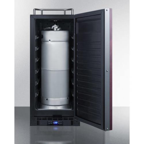Summit Beer Dispensers 15" 2.9 cu.ft. Custom Panel Built-In Kegerator Summit Beer Dispensers 15" 2.9 cu.ft. Custom Panel Built-In Kegerator