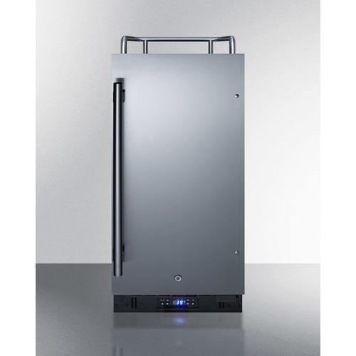 Summit Beer Dispensers 15" 2.9 cu.ft. Stainless Steel Built-In Kegerator Summit Beer Dispensers 15" 2.9 cu.ft. Stainless Steel Built-In Kegerator