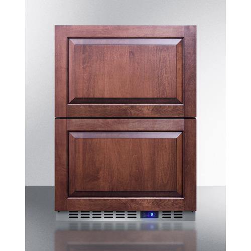 Summit Classic All-Refrigerator 24" Wide Built-In 2-Drawer All-Refrigerator Summit Classic All-Refrigerator 24" Wide Built-In 2-Drawer All-Refrigerator