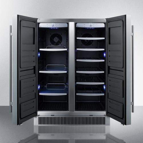 Summit Classic Undercounter Wine Cellars 24" Wide Built-In Wine/Beverage Center Summit Classic Undercounter Wine Cellars 24" Wide Built-In Wine/Beverage Center