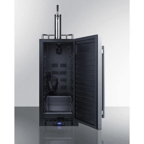 Summit Coffee Kegerators 15" 2.9 cu.ft. Stainless Steel Single Tap Built-In Coffee Kegerator Summit Coffee Kegerators 15" 2.9 cu.ft. Stainless Steel Single Tap Built-In Coffee Kegerator