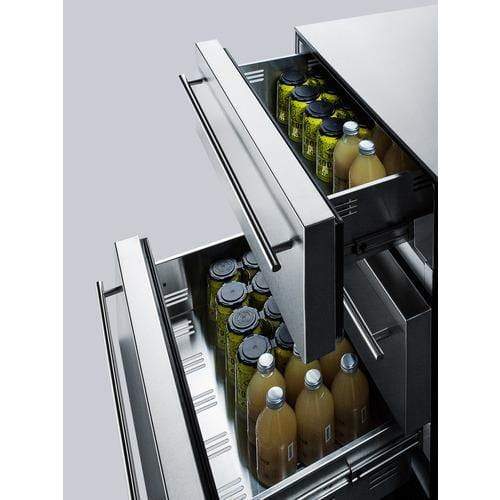 Summit Commercial All-Refrigerator 24" Wide 3-Drawer All-Refrigerator Summit Commercial All-Refrigerator 24" Wide 3-Drawer All-Refrigerator