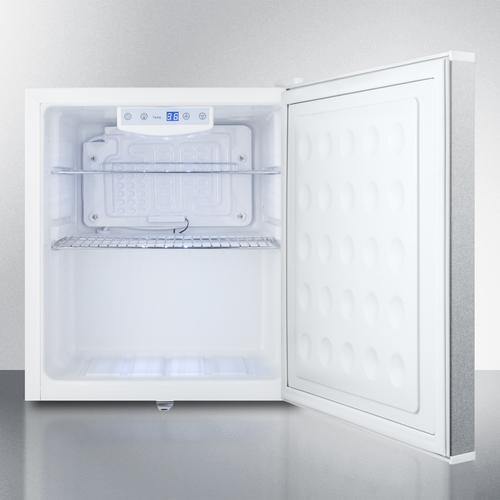 Summit Commercial All-Refrigerators Commercial 1.7 Cu. Ft. Stainless Steel Compact Refrigerator