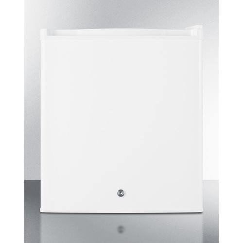 Summit Commercial All-Refrigerators Commercial 17" 1.7 Cu. Ft. White Built-In Compact Refrigerator