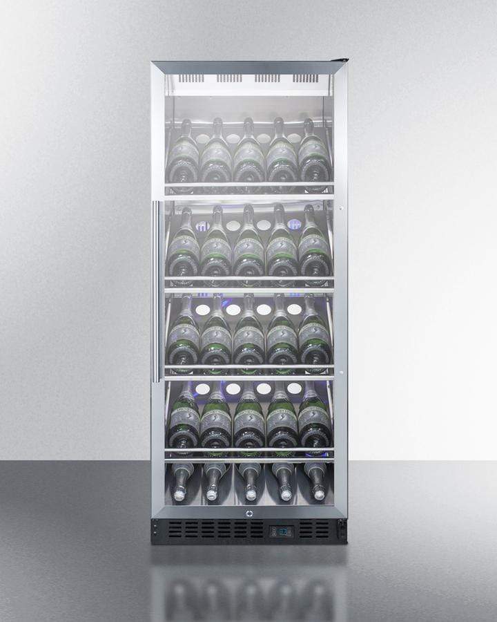 Summit Commercial Full Size Champagne Cellar 24" Wide Single Zone Commercial Wine Cellar Summit Commercial Full Size Champagne Cellar 24" Wide Single Zone Commercial Wine Cellar