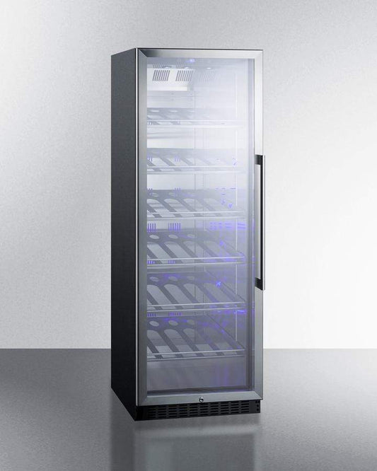 Summit Commercial Full-Size Wine Cellar 24" Wide Single Zone Commercial Wine Cellar