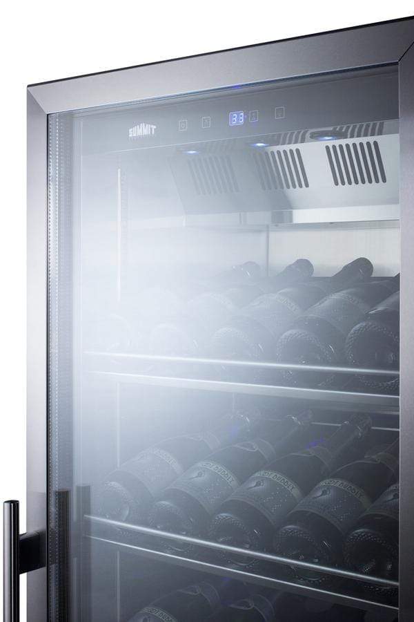Summit Commercial Full-Size Wine Cellar 24" Wide Single Zone Commercial Wine Cellar Summit Commercial Full-Size Wine Cellar 24" Wide Single Zone Commercial Wine Cellar