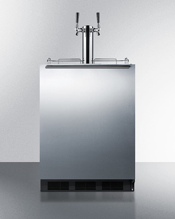 Summit Commercial Kegerators Summit - 24" Wide Built-In Wine Kegerator, ADA Compliant | SBC58BLBIADAWKDTWIN Summit Commercial Kegerators Summit - 24" Wide Built-In Wine Kegerator, ADA Compliant | SBC58BLBIADAWKDTWIN