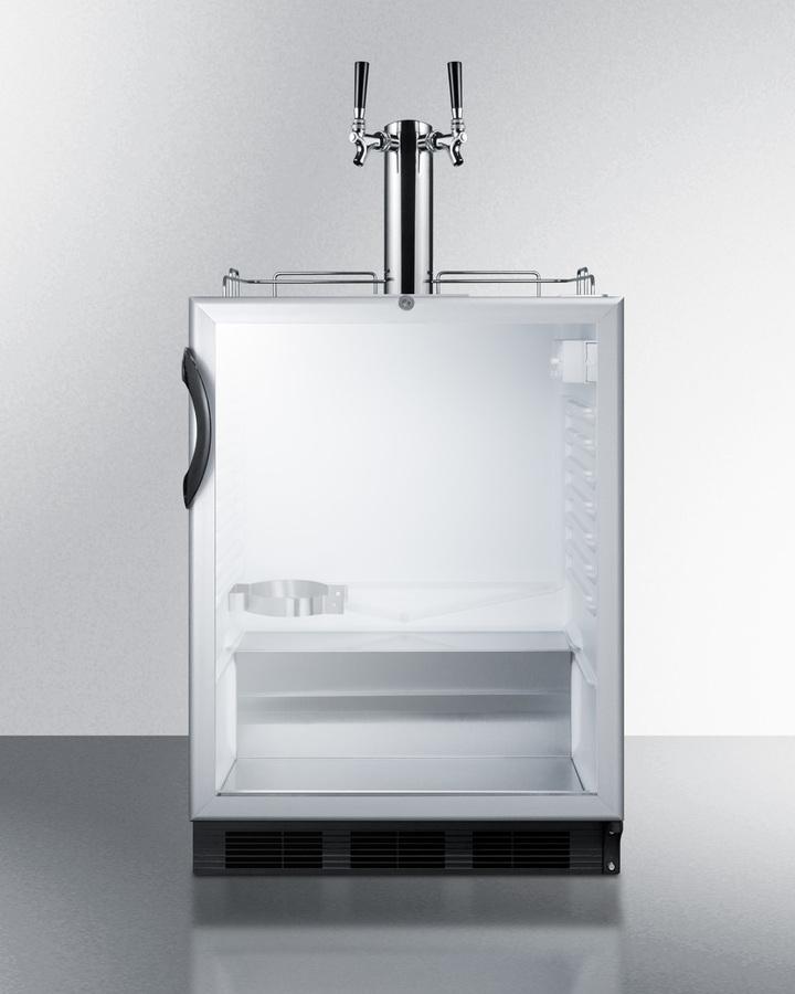 Summit Commercial Undercounter, ADA Beer Dispenser 24" Wide Built-In Beer Dispenser, ADA Compliant Summit Commercial Undercounter, ADA Beer Dispenser 24" Wide Built-In Beer Dispenser, ADA Compliant