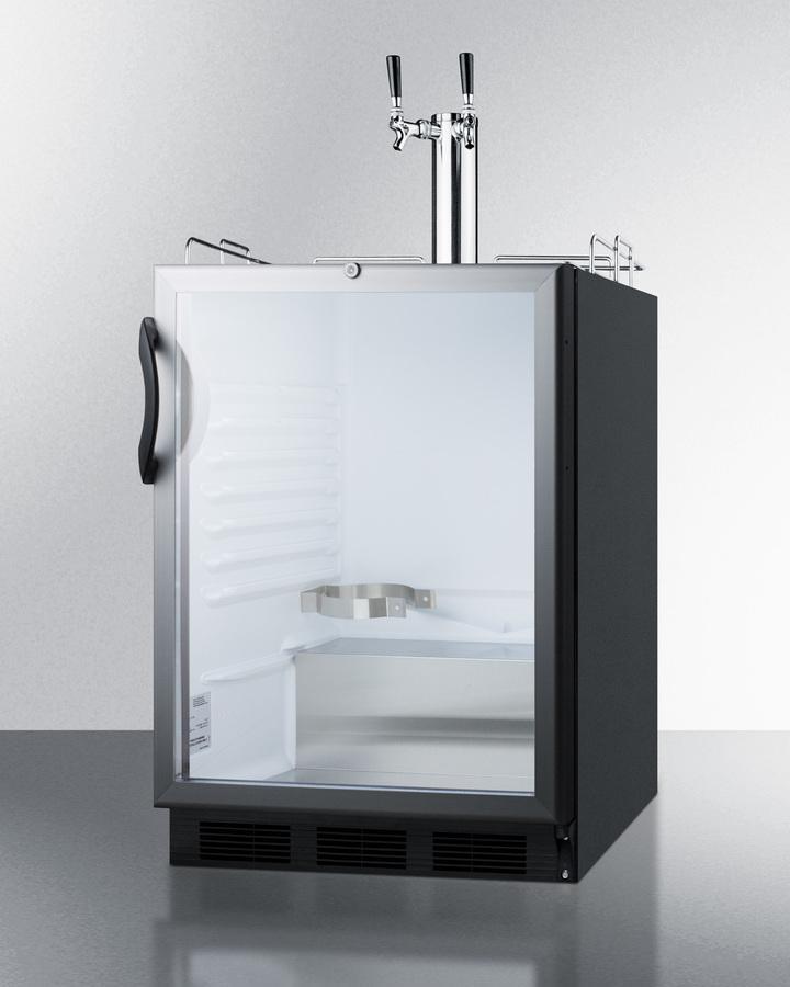 Summit Commercial Undercounter, ADA Beer Dispenser 24" Wide Built-In Beer Dispenser, ADA Compliant Summit Commercial Undercounter, ADA Beer Dispenser 24" Wide Built-In Beer Dispenser, ADA Compliant