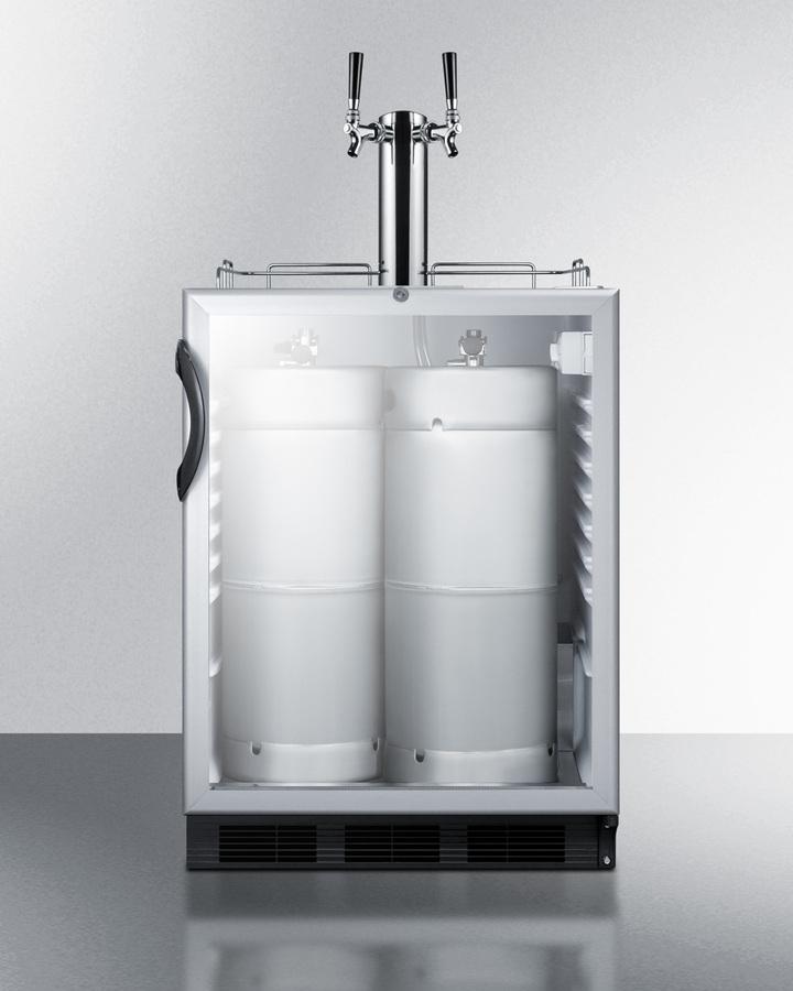 Summit Commercial Undercounter, ADA Beer Dispenser 24" Wide Built-In Beer Dispenser, ADA Compliant Summit Commercial Undercounter, ADA Beer Dispenser 24" Wide Built-In Beer Dispenser, ADA Compliant