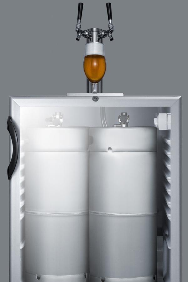 Summit Commercial Undercounter, ADA Beer Dispenser 24" Wide Built-In Beer Dispenser, ADA Compliant Summit Commercial Undercounter, ADA Beer Dispenser 24" Wide Built-In Beer Dispenser, ADA Compliant