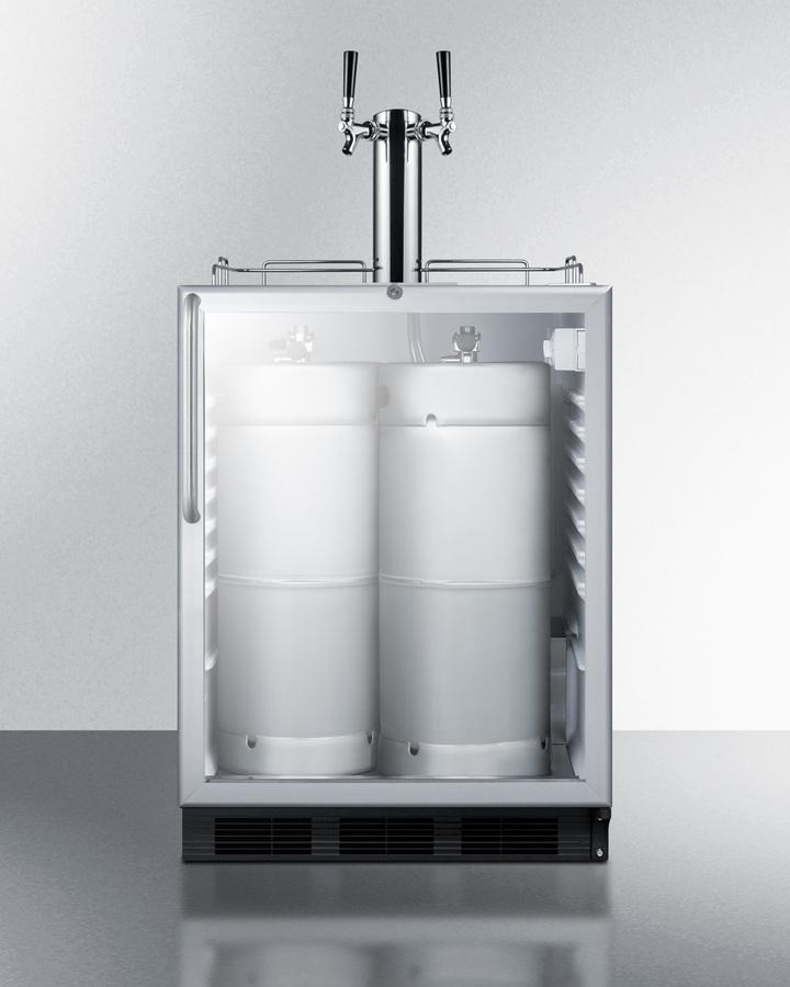 Summit Commercial Undercounter, ADA Beer Dispenser 24" Wide Built-In Beer Dispenser, ADA Compliant Summit Commercial Undercounter, ADA Beer Dispenser 24" Wide Built-In Beer Dispenser, ADA Compliant