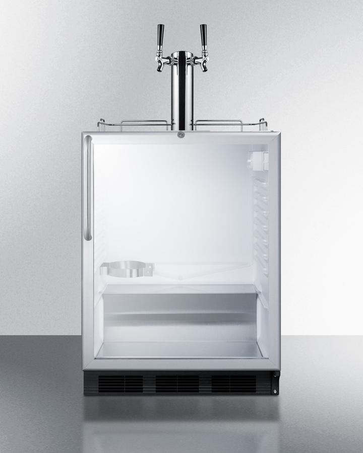 Summit Commercial Undercounter, ADA Beer Dispenser 24" Wide Built-In Beer Dispenser, ADA Compliant Summit Commercial Undercounter, ADA Beer Dispenser 24" Wide Built-In Beer Dispenser, ADA Compliant