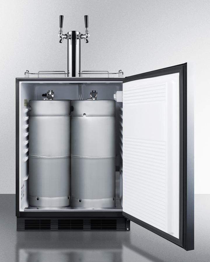 Summit Commercial Undercounter, ADA Beer Dispenser 24" Wide Built-In Kegerator, ADA Compliant Summit Commercial Undercounter, ADA Beer Dispenser 24" Wide Built-In Kegerator, ADA Compliant