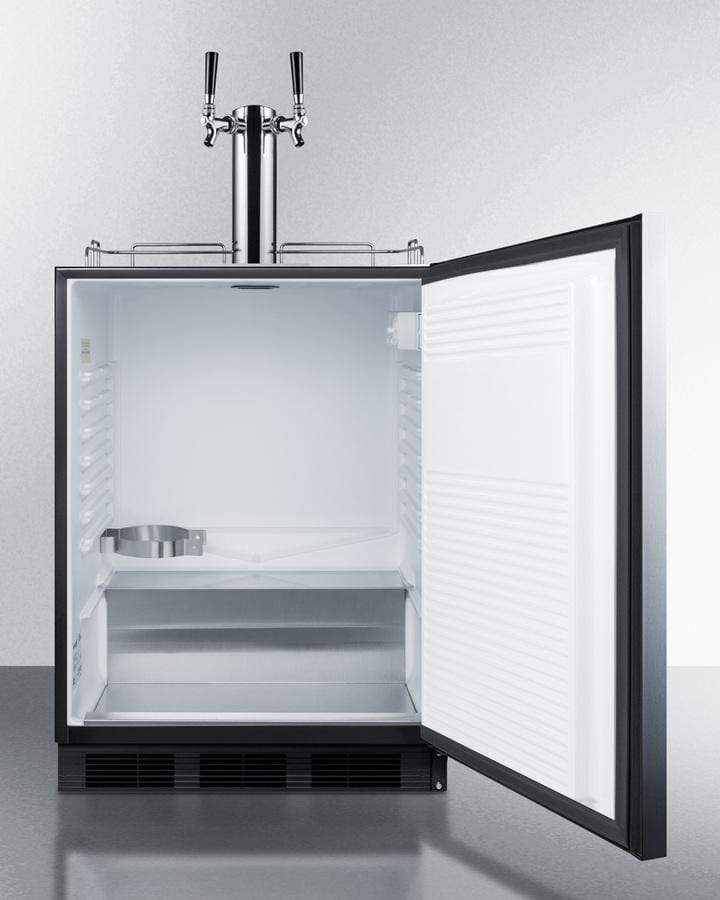 Summit Commercial Undercounter, ADA Beer Dispenser 24" Wide Built-In Kegerator, ADA Compliant Summit Commercial Undercounter, ADA Beer Dispenser 24" Wide Built-In Kegerator, ADA Compliant
