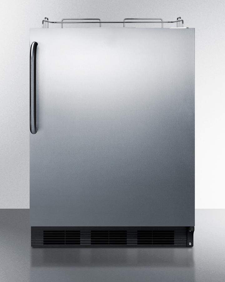 Summit Commercial Undercounter, ADA Beer Dispenser 24" Wide Built-In Kegerator, ADA Compliant Summit Commercial Undercounter, ADA Beer Dispenser 24" Wide Built-In Kegerator, ADA Compliant