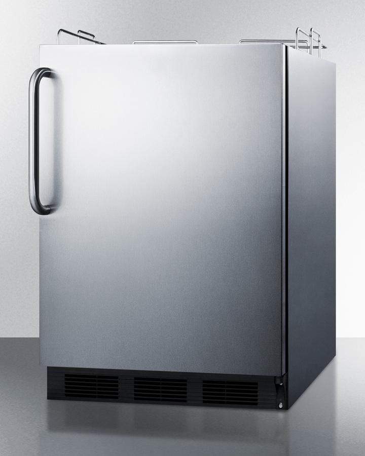 Summit Commercial Undercounter, ADA Beer Dispenser 24" Wide Built-In Kegerator, ADA Compliant Summit Commercial Undercounter, ADA Beer Dispenser 24" Wide Built-In Kegerator, ADA Compliant