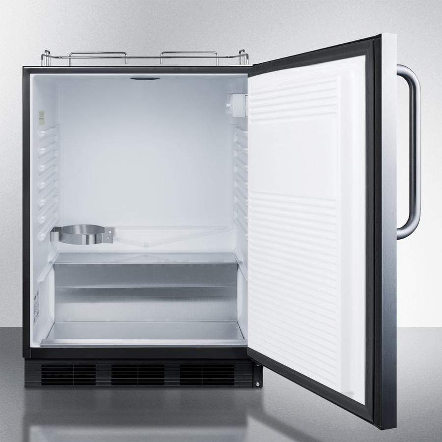 Summit Commercial Undercounter, ADA Beer Dispenser 24" Wide Built-In Kegerator, ADA Compliant Summit Commercial Undercounter, ADA Beer Dispenser 24" Wide Built-In Kegerator, ADA Compliant