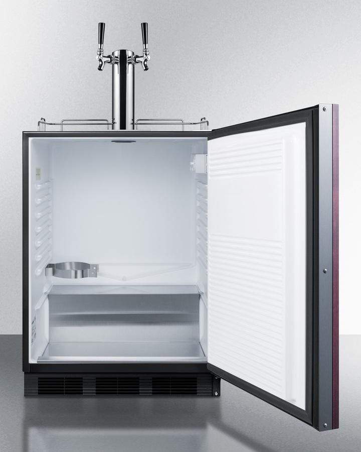 Summit Commercial Undercounter, ADA Beer Dispenser 24" Wide Built-In Kegerator, ADA Compliant Summit Commercial Undercounter, ADA Beer Dispenser 24" Wide Built-In Kegerator, ADA Compliant