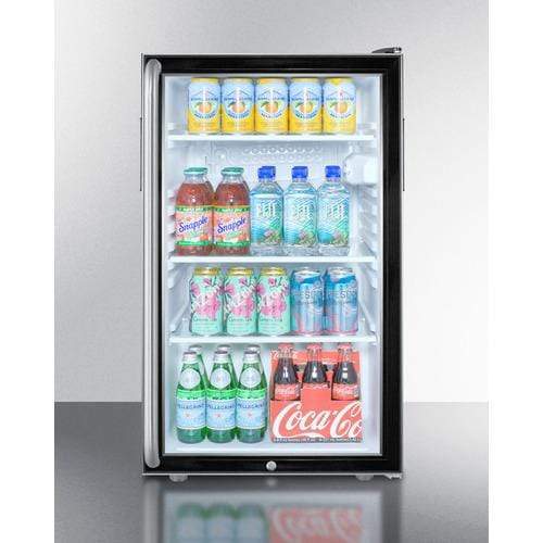 Summit Commercial Undercounter, ADA Beverage Center 20" Wide Built-In All-Refrigerator, ADA Compliant Summit Commercial Undercounter, ADA Beverage Center 20" Wide Built-In All-Refrigerator, ADA Compliant