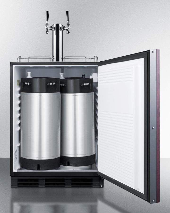 Summit Commercial Undercounter, ADA Coffee Kegerators 24" Wide Built-In Coffee Kegerator, ADA Compliant Summit Commercial Undercounter, ADA Coffee Kegerators 24" Wide Built-In Coffee Kegerator, ADA Compliant