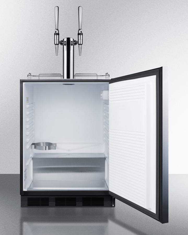 Summit Commercial Undercounter, ADA Coffee Kegerators 24" Wide Built-In Coffee Kegerator, ADA Compliant Summit Commercial Undercounter, ADA Coffee Kegerators 24" Wide Built-In Coffee Kegerator, ADA Compliant