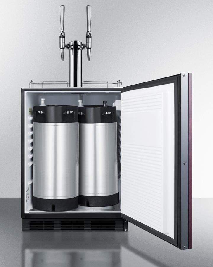 Summit Commercial Undercounter, ADA Coffee Kegerators 24" Wide Built-In Coffee Kegerator, ADA Compliant Summit Commercial Undercounter, ADA Coffee Kegerators 24" Wide Built-In Coffee Kegerator, ADA Compliant
