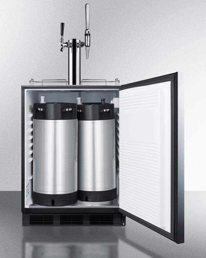 Summit Commercial Undercounter, ADA Coffee Kegerators 24" Wide Built-In Coffee Kegerator, ADA Compliant Summit Commercial Undercounter, ADA Coffee Kegerators 24" Wide Built-In Coffee Kegerator, ADA Compliant