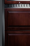 Summit Full Size Wine Cellars Summit® 24" Wide Combination Dual-Zone Wine Cellar and 2-Drawer All-Refrigerator (Panels Not Included) | SWCDAR24PNR Summit Full Size Wine Cellars Summit® 24" Wide Combination Dual-Zone Wine Cellar and 2-Drawer All-Refrigerator (Panels Not Included) | SWCDAR24PNR
