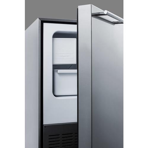 Summit Ice Makers 12 lb. Drain-Free Icemaker, ADA Compliant Summit Ice Makers 12 lb. Drain-Free Icemaker, ADA Compliant