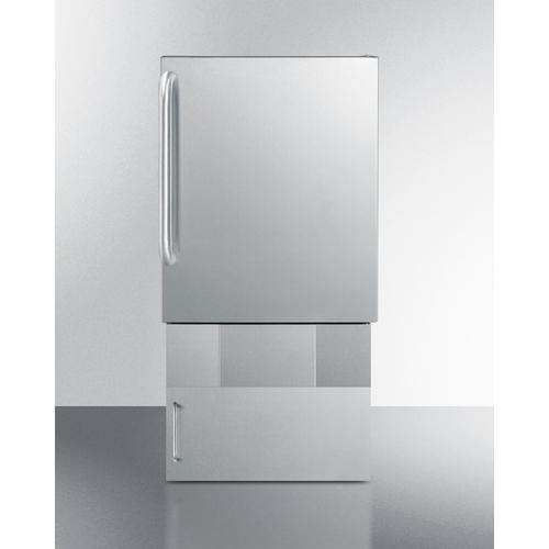 Summit Ice Makers 12 lb. Drain-Free Outdoor Icemaker, ADA Compliant Summit Ice Makers 12 lb. Drain-Free Outdoor Icemaker, ADA Compliant