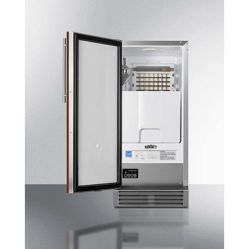 Summit Ice Makers Built-In 50 lb. Clear Icemaker, ADA Compliant Summit Ice Makers Built-In 50 lb. Clear Icemaker, ADA Compliant