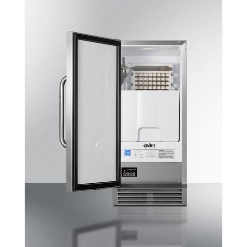 Summit Ice Makers Built-In Outdoor 50 lb. Clear Icemaker, ADA Compliant Summit Ice Makers Built-In Outdoor 50 lb. Clear Icemaker, ADA Compliant
