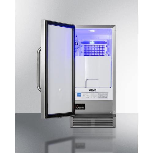 Summit Ice Makers Built-In Outdoor 50 lb. Clear Icemaker, ADA Compliant Summit Ice Makers Built-In Outdoor 50 lb. Clear Icemaker, ADA Compliant