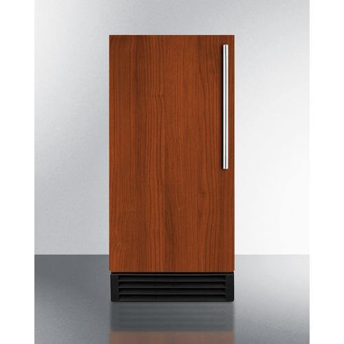 Summit Ice Makers Commercial Series 15" Custom Panel Built-In Ice Maker - ADA Compliant
