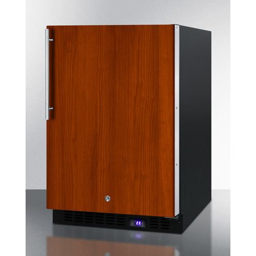 Summit Outdoor All-Freezer 24 Inch Outdoor Undercounter Freezer with Ice Maker, 3 Adjustable Chrome Shelves, Automatic Defrost, Exterior Digital Thermostat, LED Lighting, Sabbath Mode and Reversible Door Hinge: Panel Ready Summit Outdoor All-Freezer 24 Inch Outdoor Undercounter Freezer with Ice Maker, 3 Adjustable Chrome Shelves, Automatic Defrost, Exterior Digital Thermostat, LED Lighting, Sabbath Mode and Reversible Door Hinge: Panel Ready
