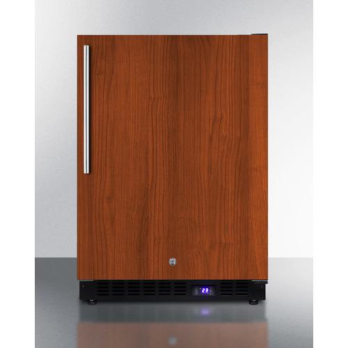 Summit Outdoor All-Freezer 24 Inch Outdoor Undercounter Freezer with Ice Maker, 3 Adjustable Chrome Shelves, Automatic Defrost, Exterior Digital Thermostat, LED Lighting, Sabbath Mode and Reversible Door Hinge: Panel Ready Summit Outdoor All-Freezer 24 Inch Outdoor Undercounter Freezer with Ice Maker, 3 Adjustable Chrome Shelves, Automatic Defrost, Exterior Digital Thermostat, LED Lighting, Sabbath Mode and Reversible Door Hinge: Panel Ready