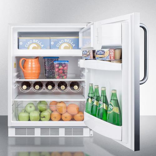 Summit Refrigerator-Freezer 24" Wide Built-In Refrigerator-Freezer Summit Refrigerator-Freezer 24" Wide Built-In Refrigerator-Freezer