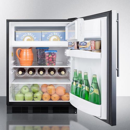 Summit Refrigerator-Freezer 24" Wide Built-In Refrigerator-Freezer Summit Refrigerator-Freezer 24" Wide Built-In Refrigerator-Freezer