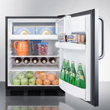 Summit Refrigerator-Freezer 24" Wide Built-In Refrigerator-Freezer Summit Refrigerator-Freezer 24" Wide Built-In Refrigerator-Freezer