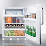 Summit Refrigerator-Freezer 24" Wide Built-In Refrigerator-Freezer, ADA Compliant Summit Refrigerator-Freezer 24" Wide Built-In Refrigerator-Freezer, ADA Compliant