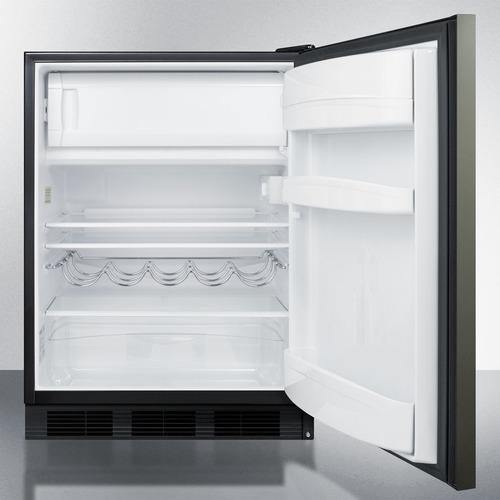Summit Refrigerator-Freezer 24" Wide Built-In Refrigerator-Freezer, ADA Compliant Summit Refrigerator-Freezer 24" Wide Built-In Refrigerator-Freezer, ADA Compliant