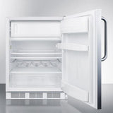 Summit Refrigerator-Freezer 24" Wide Built-In Refrigerator-Freezer, ADA Compliant Summit Refrigerator-Freezer 24" Wide Built-In Refrigerator-Freezer, ADA Compliant