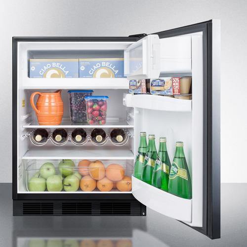 Summit Refrigerator-Freezer 24" Wide Refrigerator-Freezer, ADA Compliant Summit Refrigerator-Freezer 24" Wide Refrigerator-Freezer, ADA Compliant
